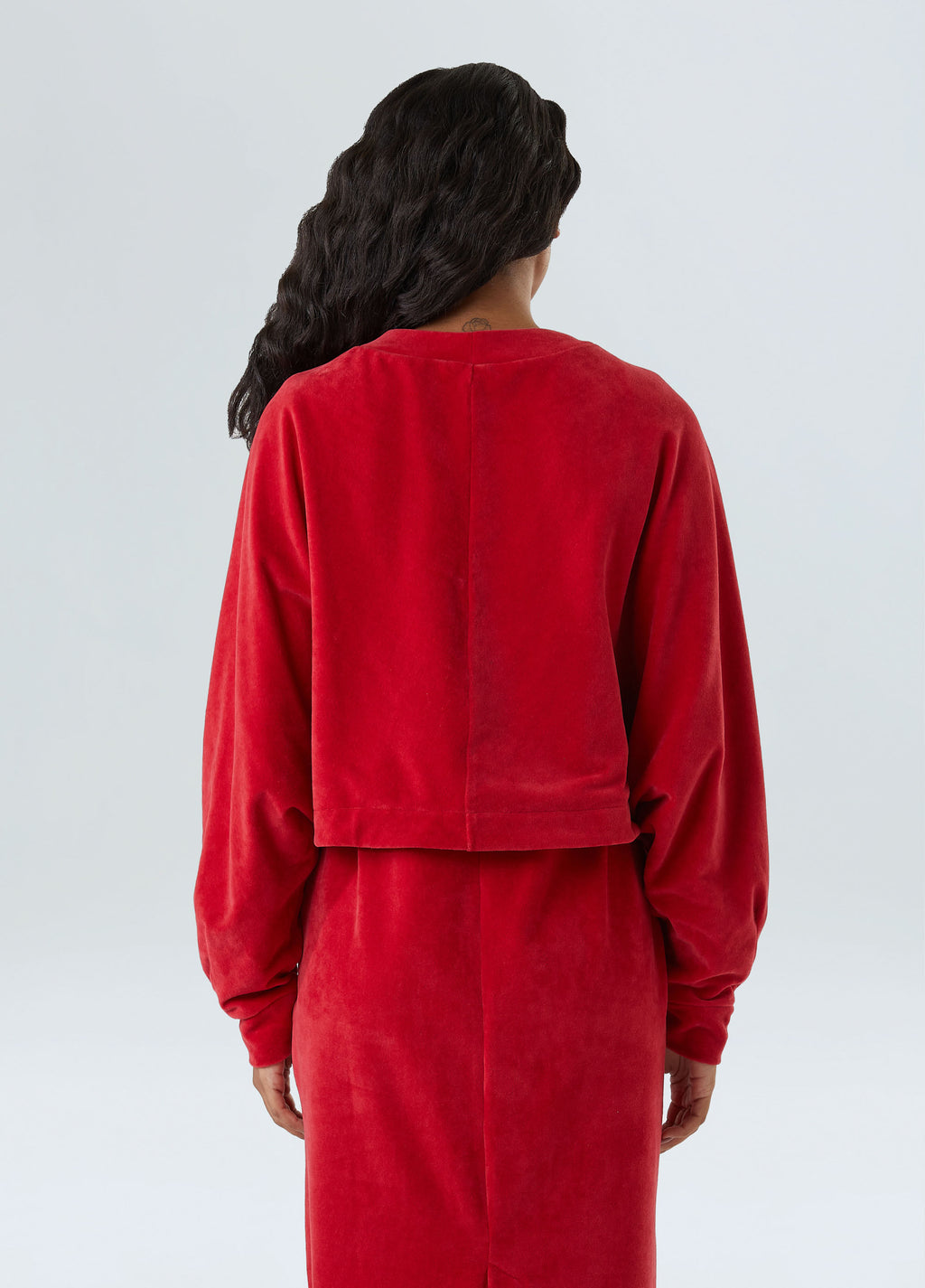 CASACO CROPPED PLUSH