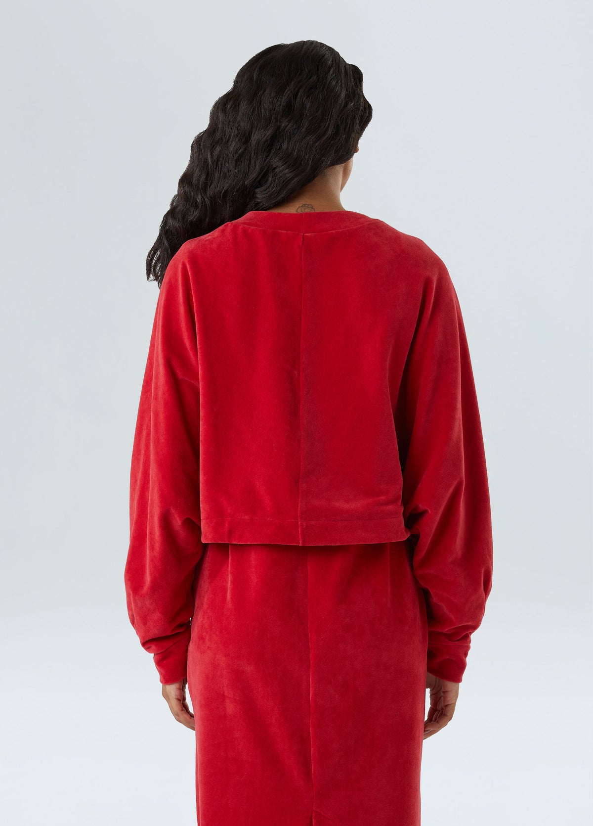 CASACO CROPPED PLUSH