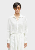 Camisa Pences Linho Reciclado Off-White – Osklen – foto 1