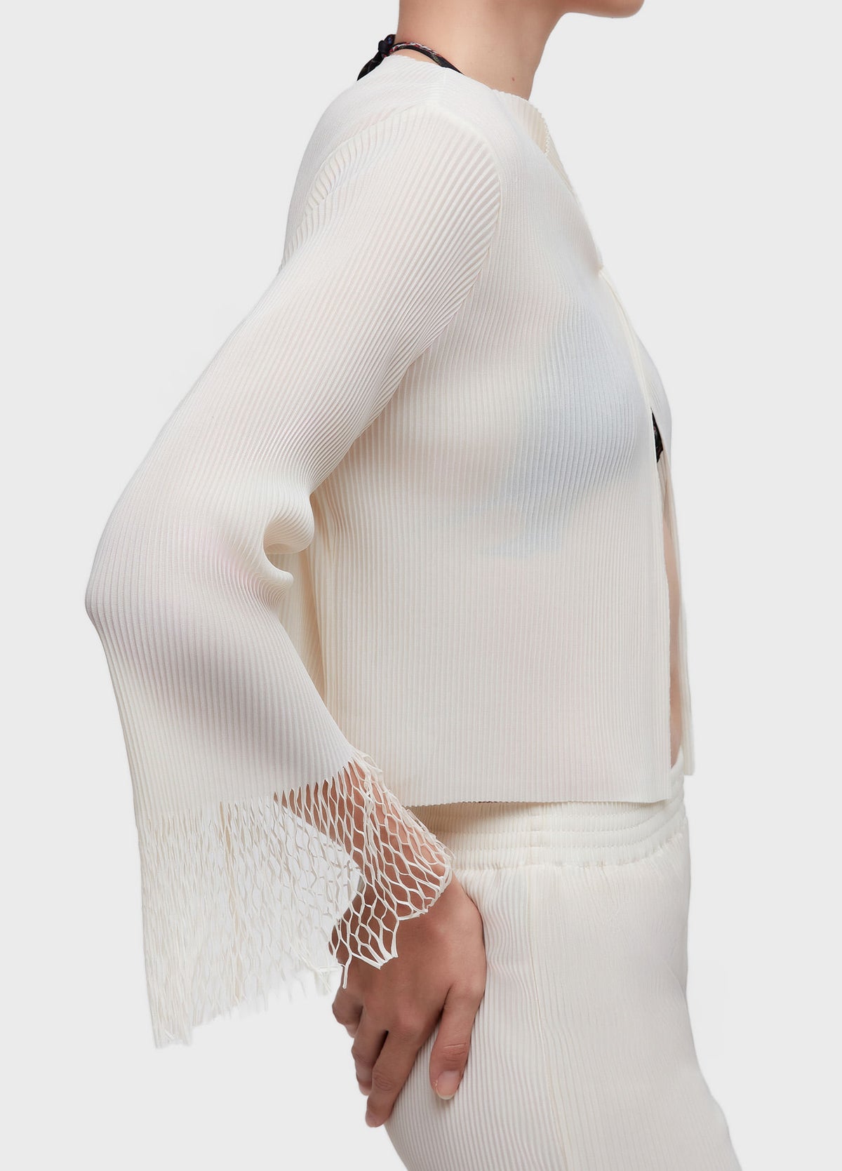 CARDIGAN PLISSÉ