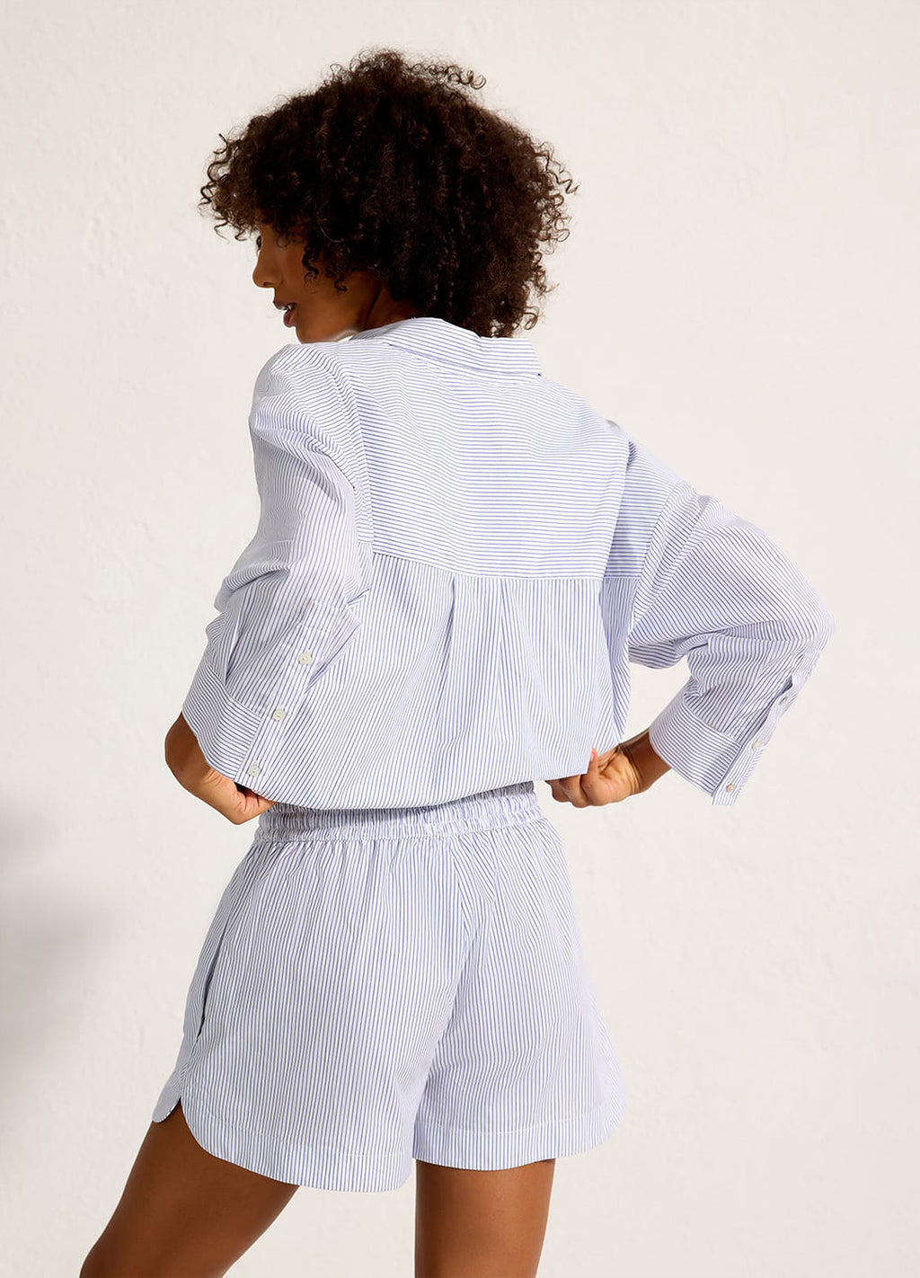 Short Fio Tinto Off-White/Marinho – Lenny Niemeyer – foto 3