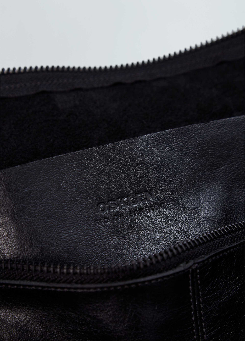 Leather Crossbody E-basics BAG Large — Osklen, bolsa