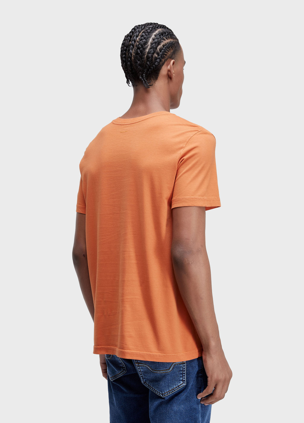 T-Shirt Color Cotton MC Laranja Sunset – Osklen – foto 4