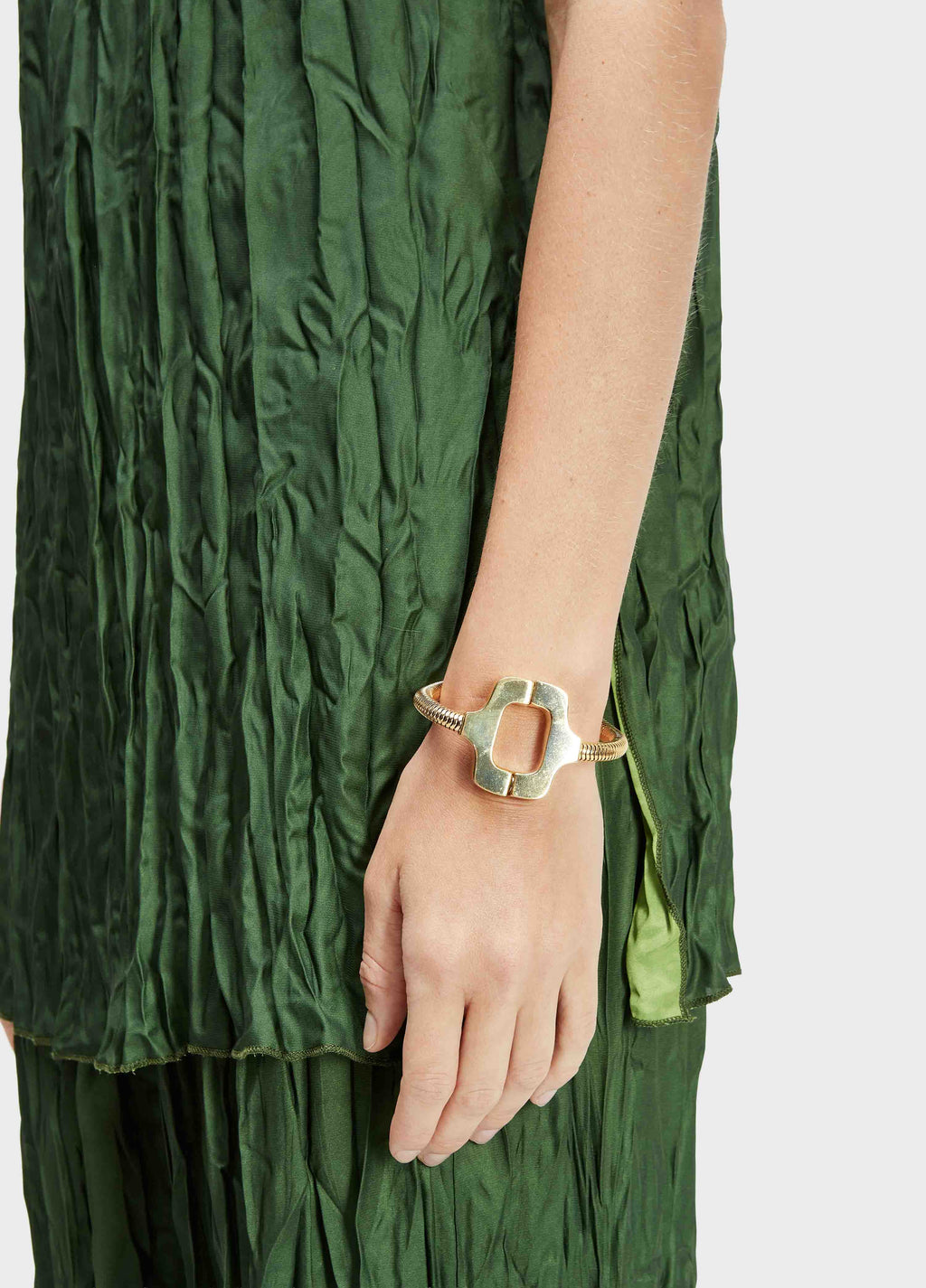 Pulseira Corrente Fecho Calçadão Dourado – Osklen – foto 2