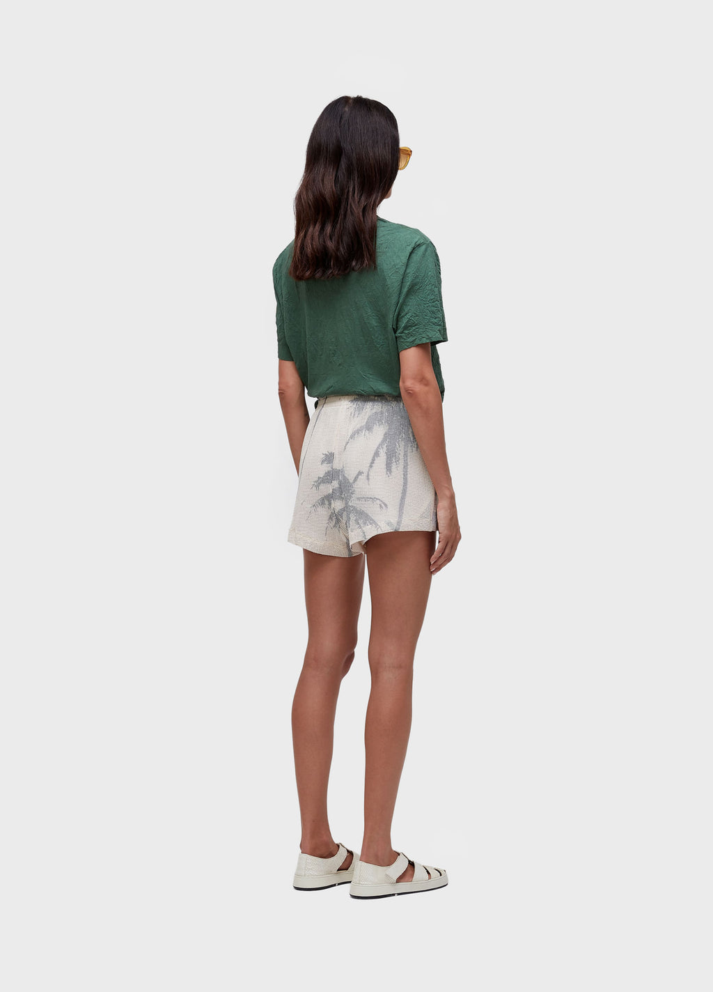 Short Tela Coqueiro Off-White/Preto – Osklen – foto 5