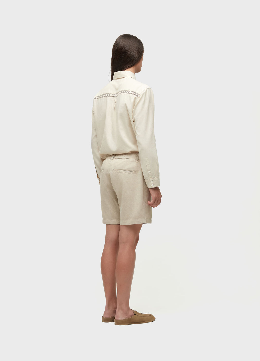 Bermuda Comfort Linen Natural – Osklen – foto 5