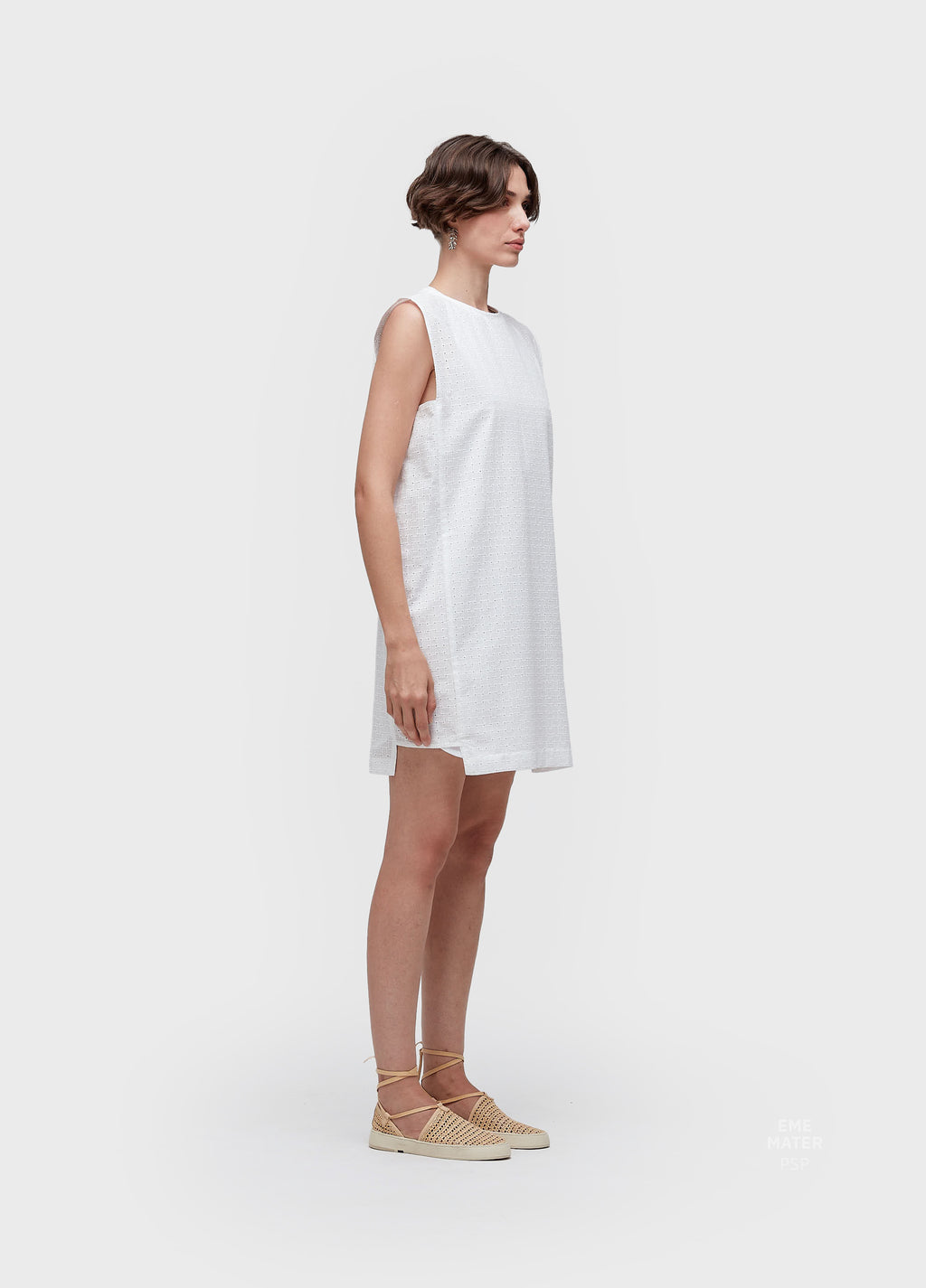 Vestido Curto Laise Off-White – Osklen – foto 3