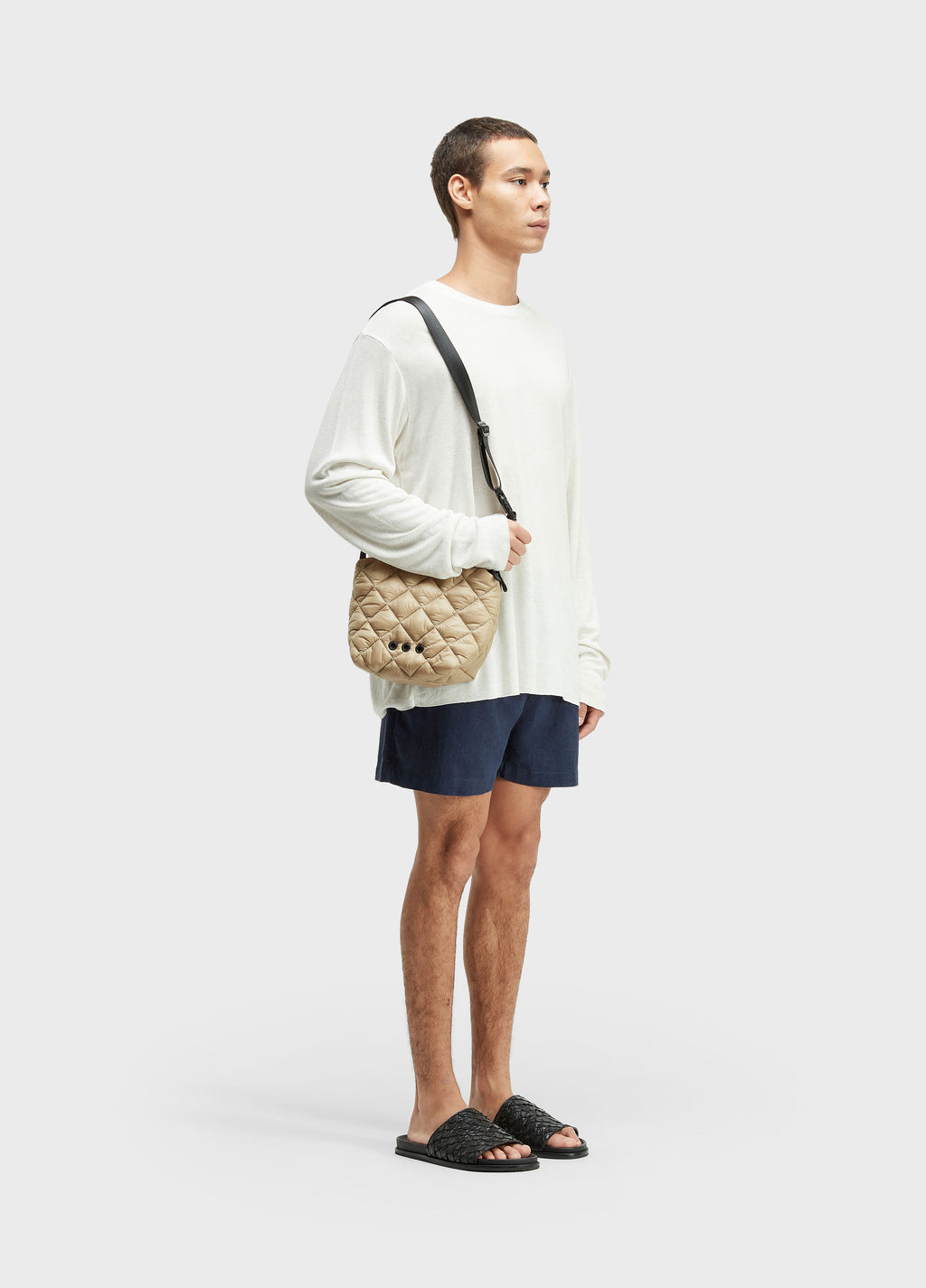T-Shirt Visual Linen Cut ML Cru – Osklen – foto 2