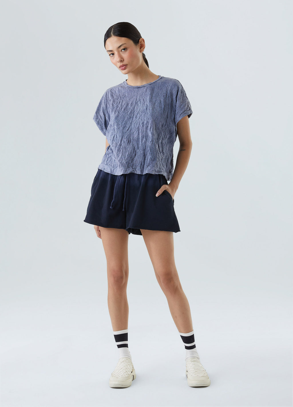 Short Tie Dye Blues Marinho – Osklen – foto 4
