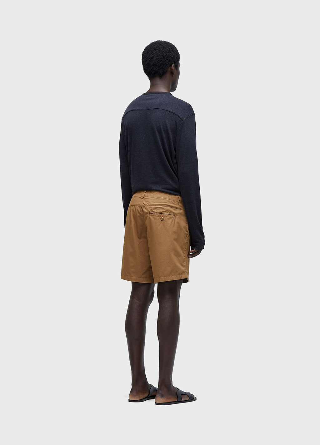 Bermuda Flow Cotton Marrom Cedro – Osklen – foto 5