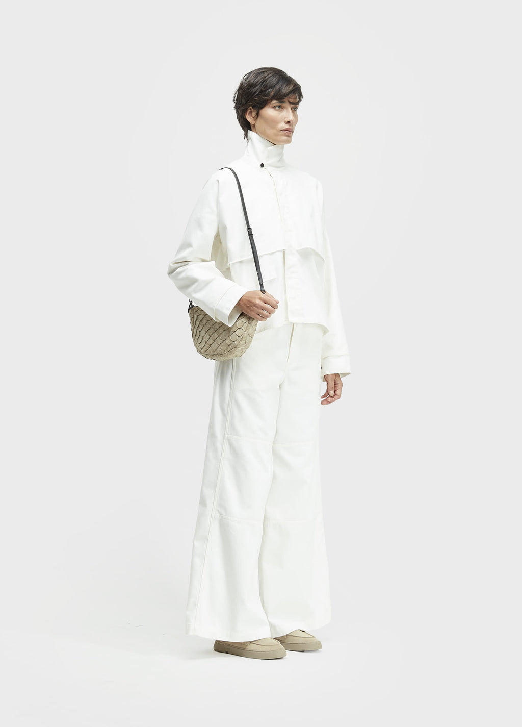 Calça Recortes Denim Off-White – Osklen – foto 1