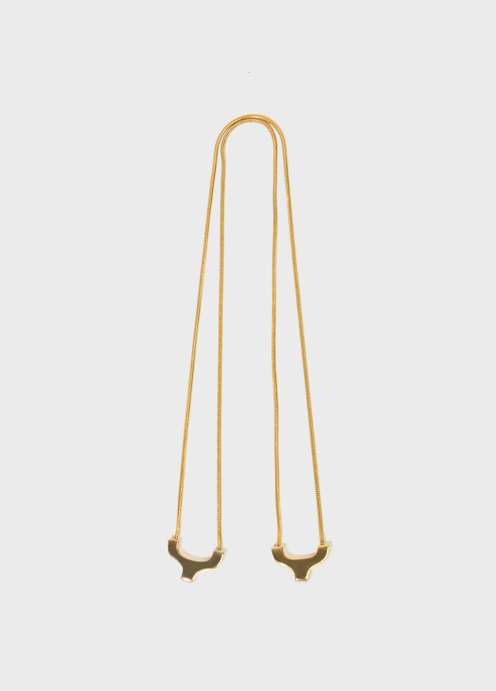Colar Escapulário Ipa Simples Dourado – Osklen – foto 3