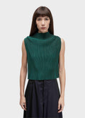 Blusa Sleeveless Plissé Verde Esmeralda – Osklen – foto 1