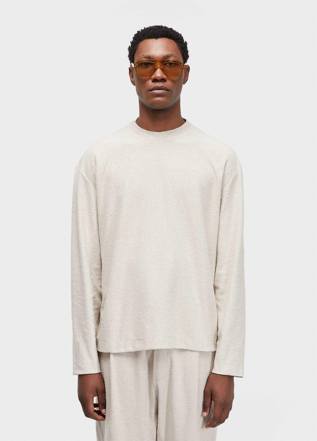 T-Shirt Over Eco Rustic Yoke ML Cru – Osklen – foto 1