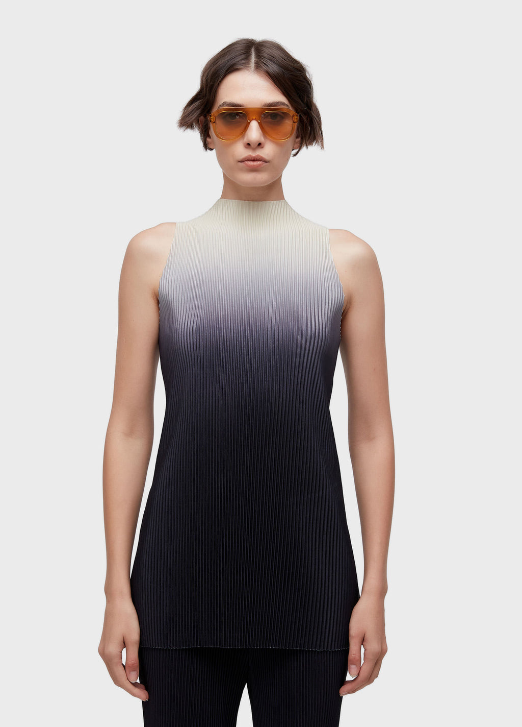 BLUSA RAGLAN PLISSÊ DEGRADÊ