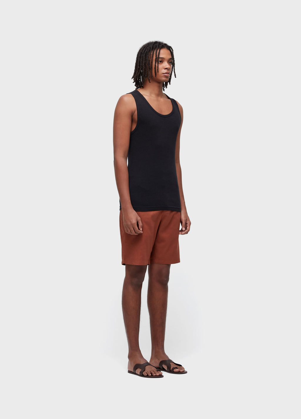 Bermuda Alfaiataria Basic Linen Marrom – Osklen – foto 2