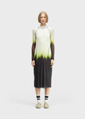 VESTIDO TULE BLURRED NEON