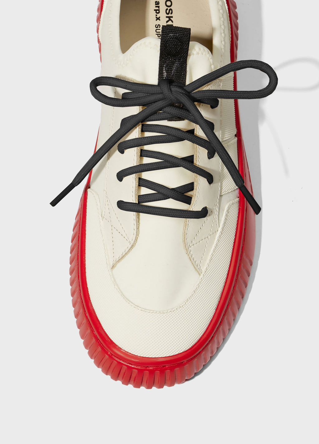 Tênis Arpx Straps Colour Sole Cru/Vermelho – Osklen – foto 3