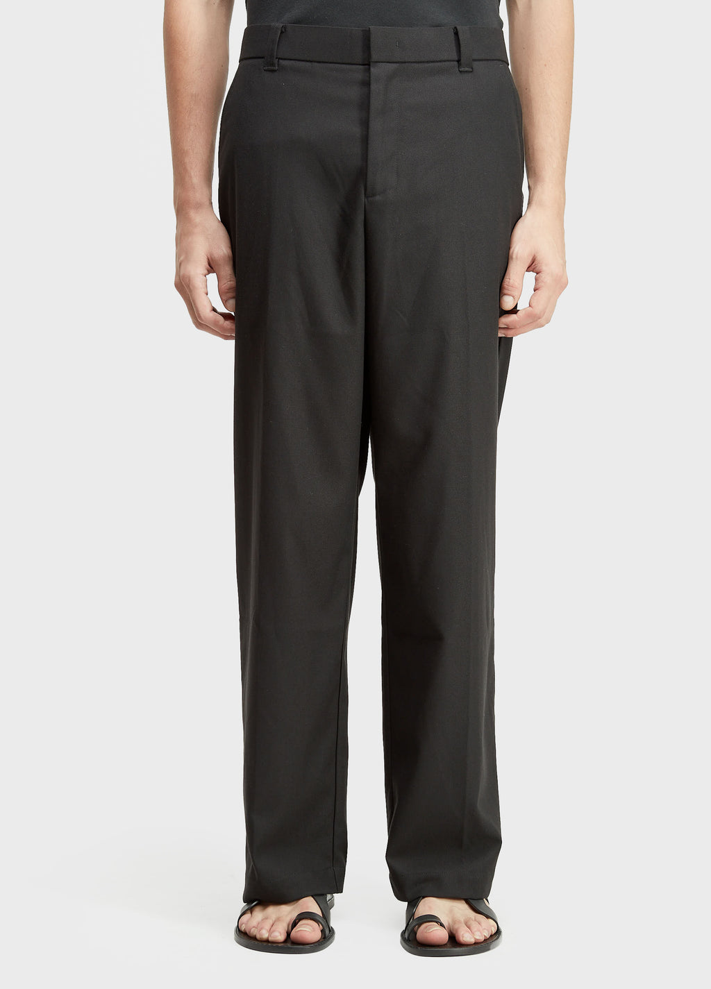 Calça Alfaiataria Straight Knit Preto – Osklen – foto 2