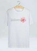 T-Shirt Stone Hibiscus Branco – Osklen – foto 1