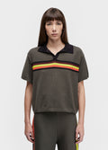 Blusa Polo Tricot Colorfull Winter Marrom – Osklen – foto 1