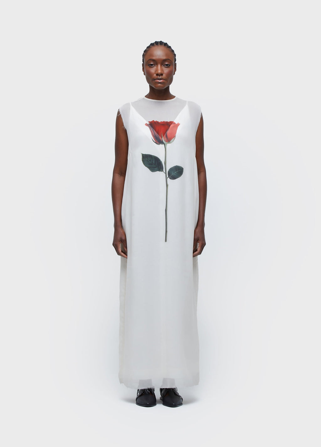 Vestido Sleeveless Longo Rose Light Areia – Osklen – foto 1
