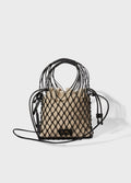 Bolsa Mini Sack Delicate Preto/Natural – Osklen – foto 2