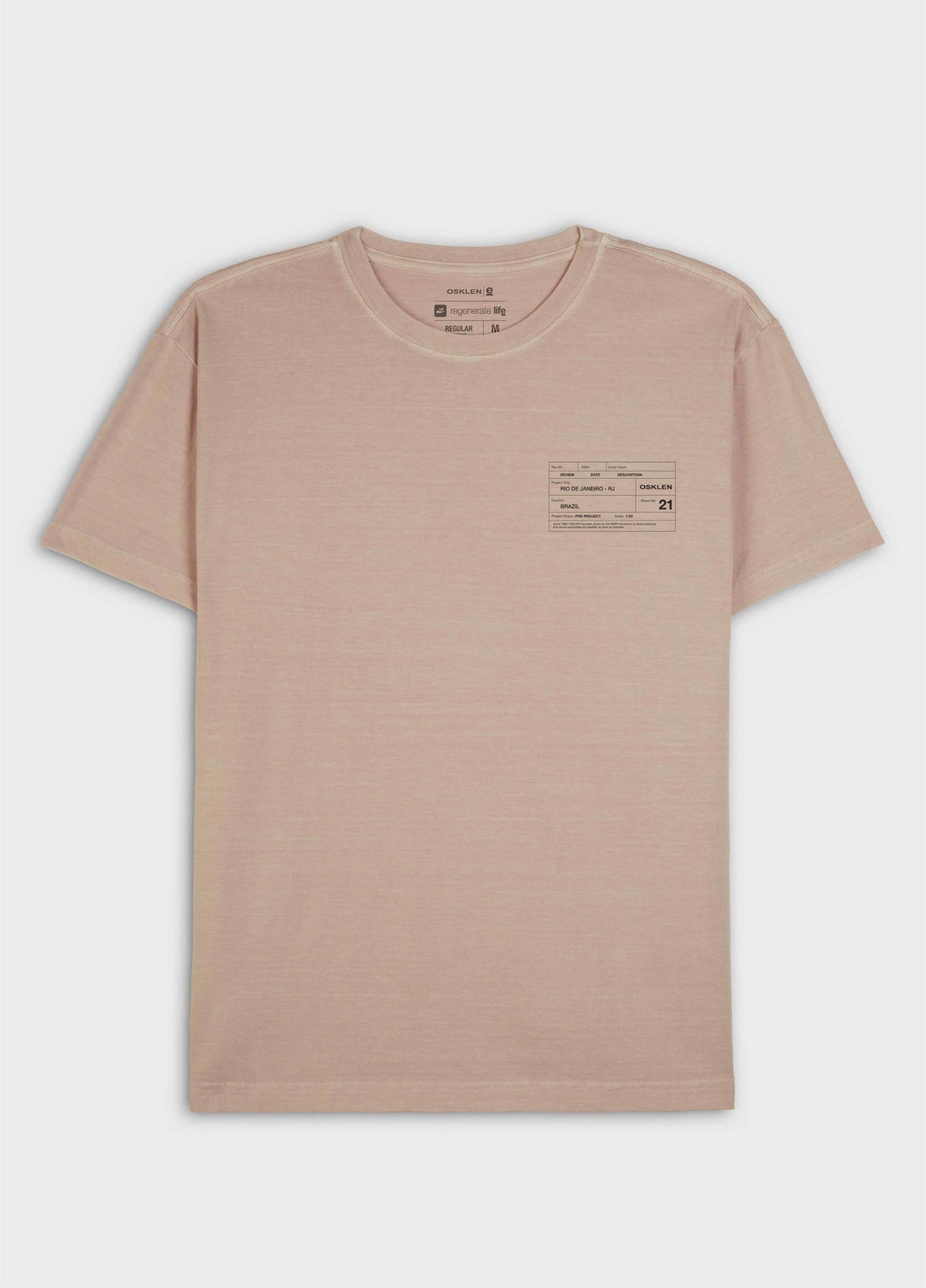 T-SHIRT STONE CARIMBO MC