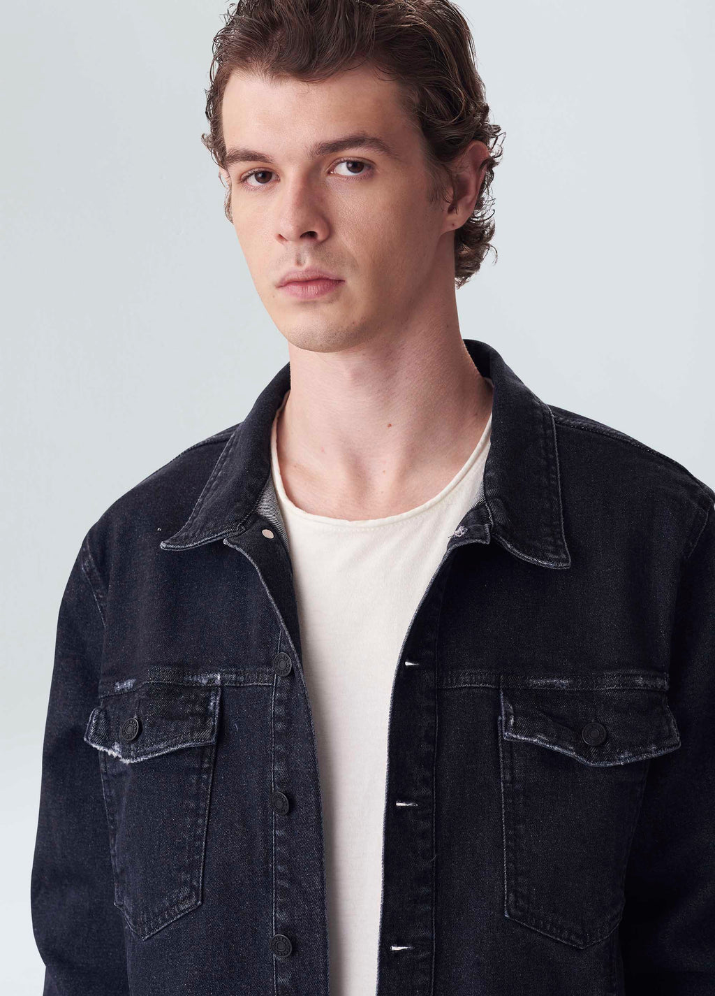Jaqueta Denim Overcut Preto – Osklen – foto 7