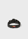 Pulseira Cristal Solitário Ráfia Preto – Osklen – foto 1