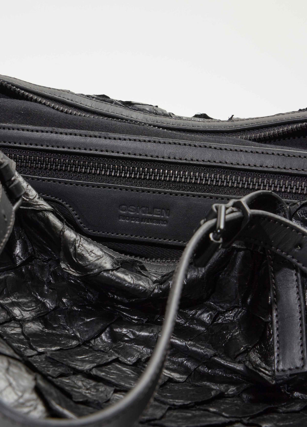 Pirarucu Shoulder Bag Preto/Preto – Osklen – foto 4