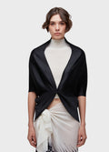 Poncho Plissé Preto – Osklen – foto 1